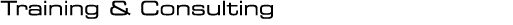 Training & Consulting